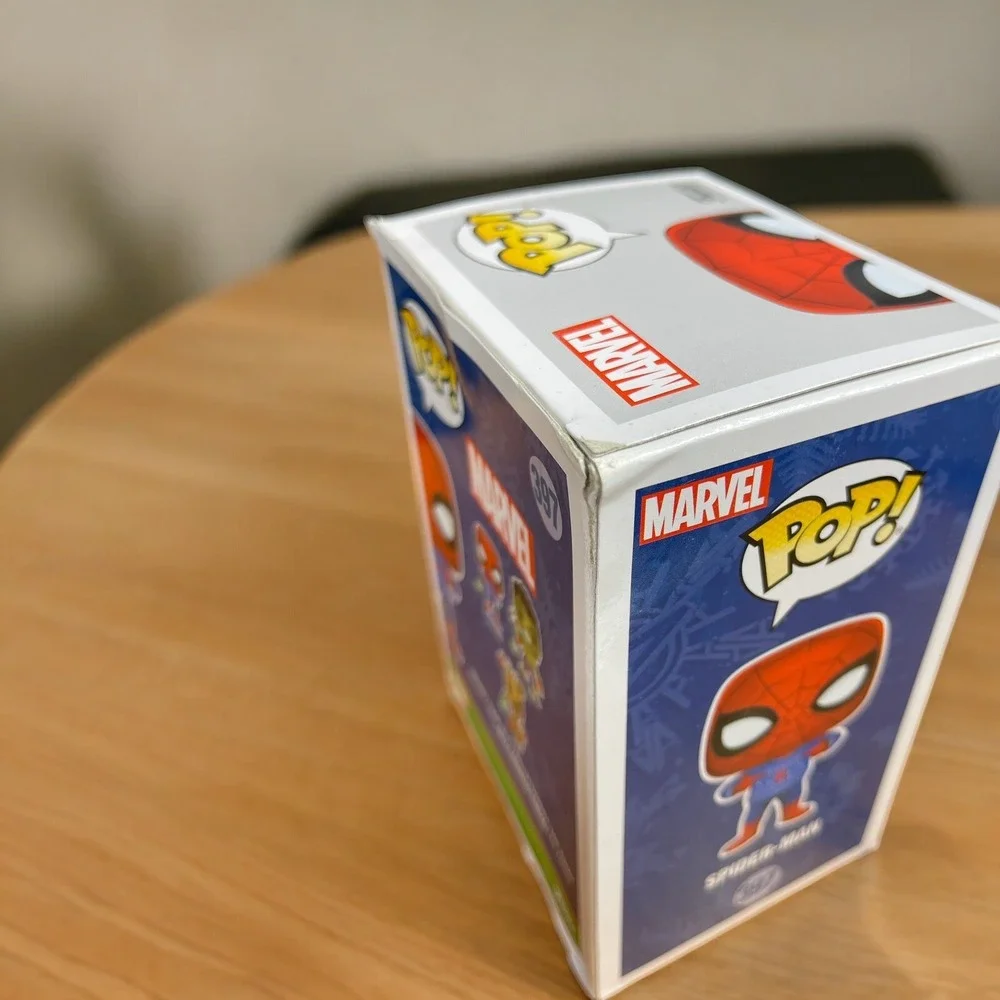 Lot Of 2 Funko Pop! Marvel Spider-Man Vinyl Figures #397 & #470 Bobble Heads‎